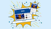 Mockup zum Relaunch des E-Magazins