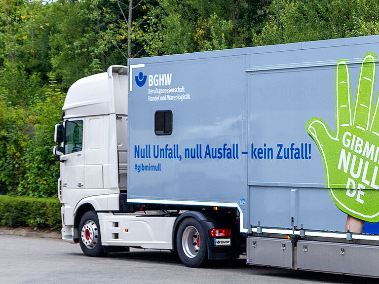 BGHW Showtruck Der BGHW Showtruck LKW
