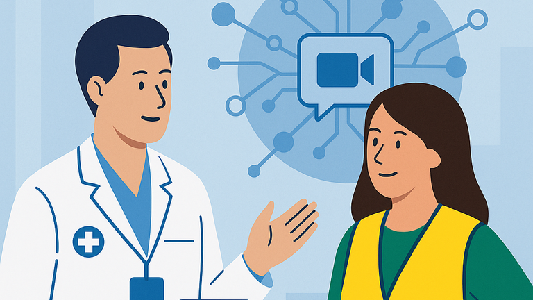 KI-generierte Illustration zur aktualisierten DGUVV2